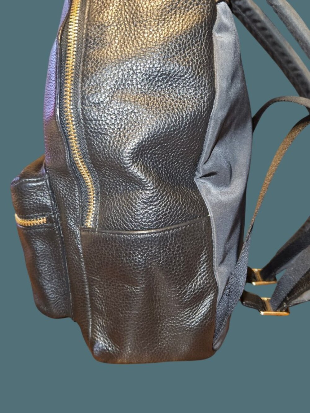 Coach Black Pebbled Leather Medium Charlie Adjustable Straps Backpack - Picture 10 of 16